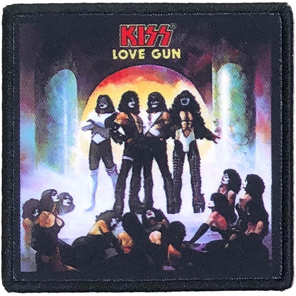 KISS キッス (エース・フレーリー 追悼 ) - Love Gun / Album Cover / ワッペン - PGS